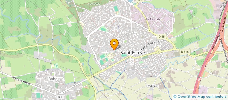localisation de l'entreprise JOJB  SAINT-ESTEVE