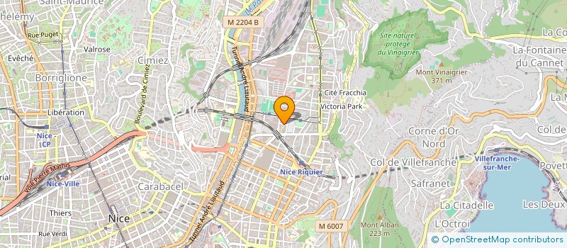 localisation de l'entreprise JOJEAN 98  NICE