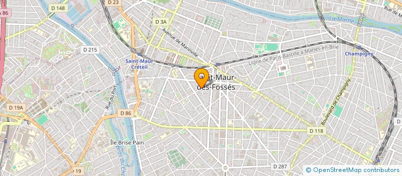 localisation de l'entreprise JOJEDE à SAINT-MAUR-DES-FOSSES