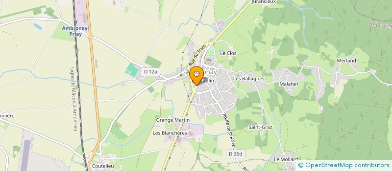 localisation de l'entreprise JOJEN à AMBRONAY