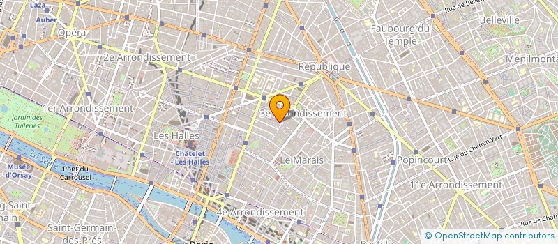 localisation de l'entreprise JOJO'S DOUGH DEVELOPPEMENT à PARIS
