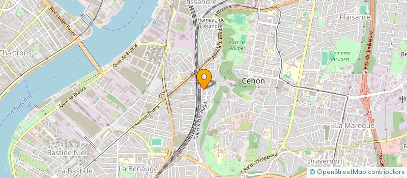 localisation de l'entreprise JOJOJALOU  CENON