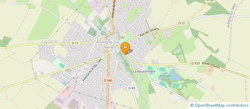 localisation de l'entreprise JOJOYVES  AUBIGNY-SUR-NERE