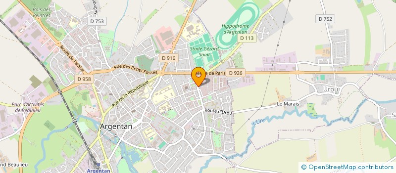 localisation de l'entreprise JOJUDIS  TORIGNY-LES-VILLES
