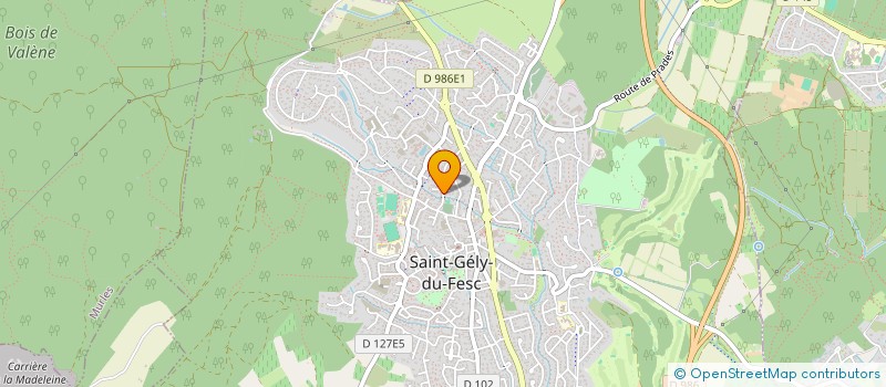 localisation de l'entreprise JOJUERAN  SAINT-GELY-DU-FESC