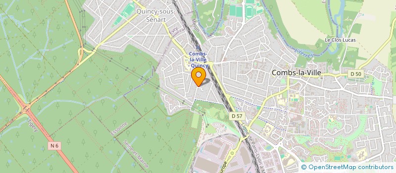 localisation de l'entreprise JOJURA  COMBS-LA-VILLE