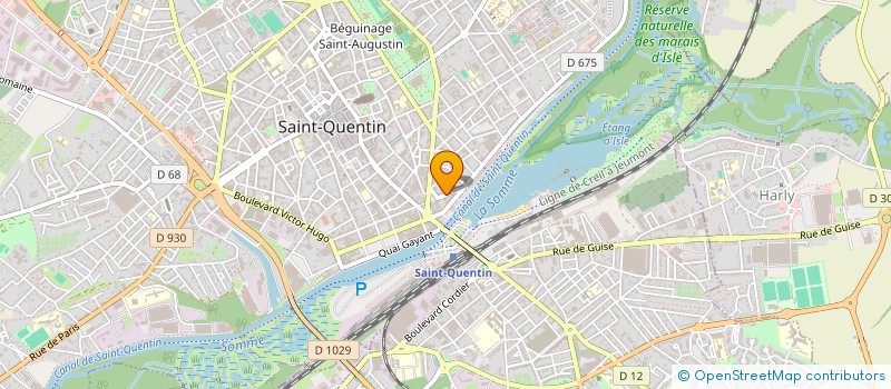 localisation de l'entreprise JOJUVIA à SAINT-QUENTIN