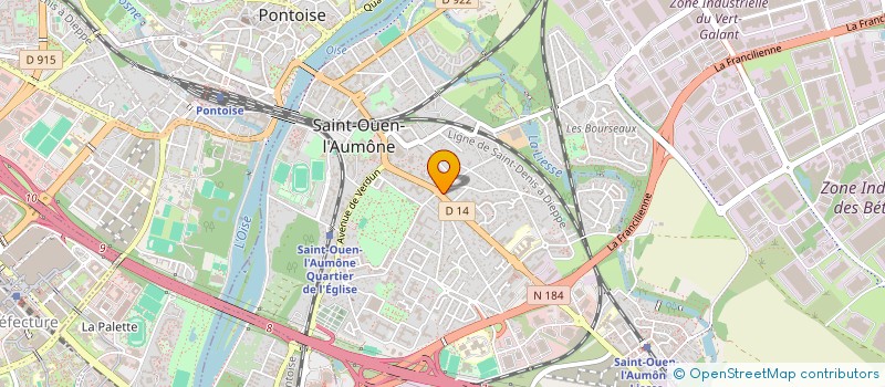 localisation de l'entreprise JOK HAIR à SAINT-OUEN-L'AUMONE