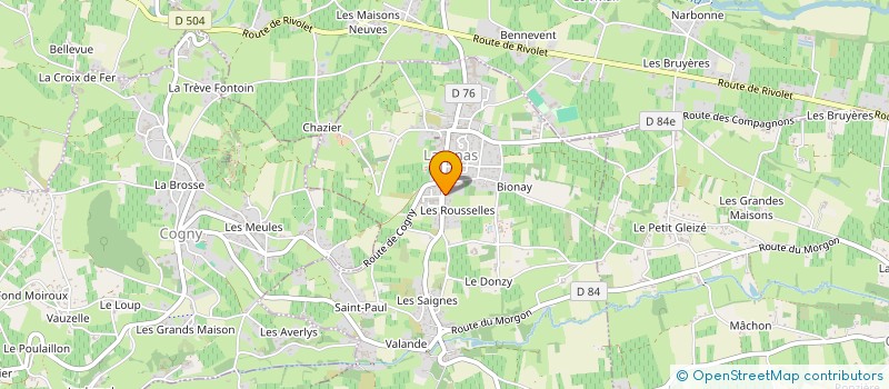 localisation de l'entreprise JOK PUB FRANCE  LACENAS