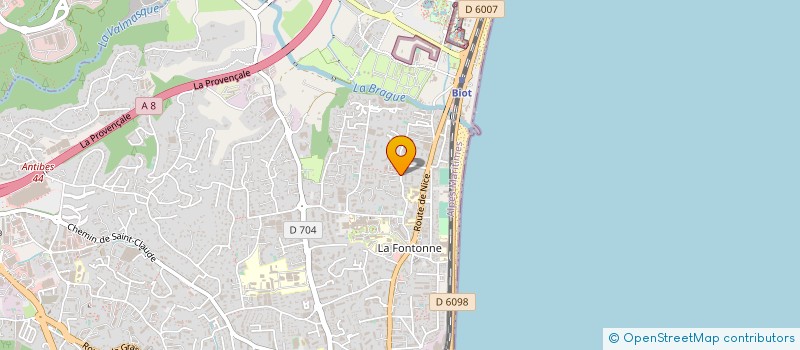 localisation de l'entreprise JOKBROKER YACHTS  ANTIBES