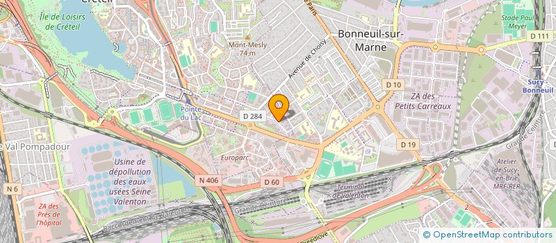 localisation de l'entreprise JOKE'AIR à CRETEIL