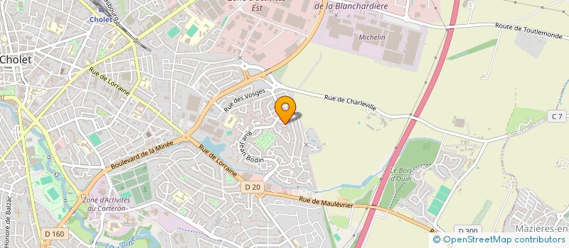 localisation de l'entreprise JOKE JOY à CHOLET