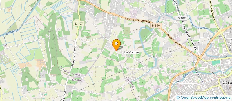 localisation de l'entreprise JOKEDA  LORIOL-DU-COMTAT