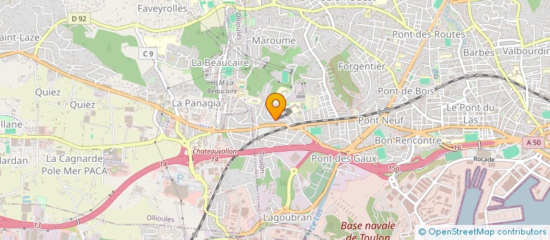 localisation de l'entreprise JOKEL  TOULON