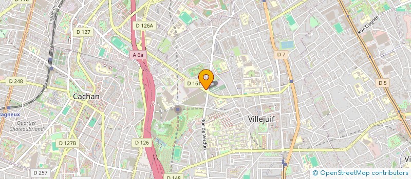 localisation de l'entreprise JOKER  VILLEJUIF