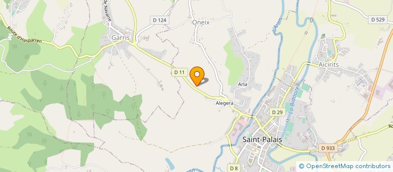 localisation de l'entreprise JOKER  AMENDEUIX-ONEIX