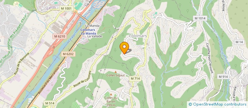 localisation de l'entreprise JOKER  COLOMARS