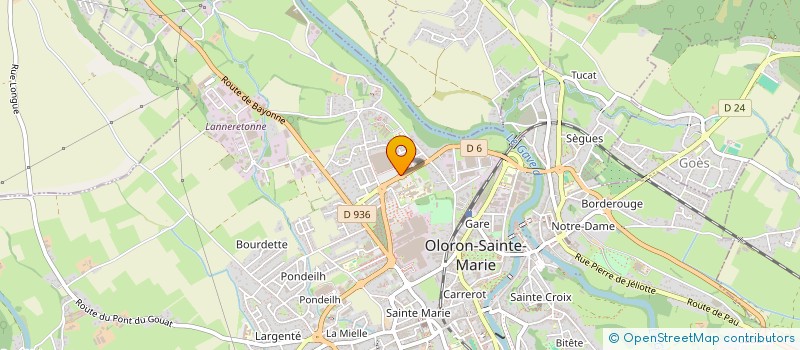 localisation de l'entreprise JOKER  OLORON-SAINTE-MARIE