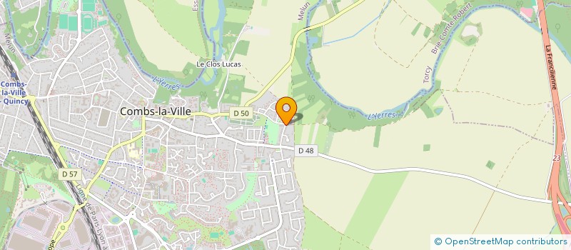 localisation de l'entreprise JOKER  COMBS-LA-VILLE