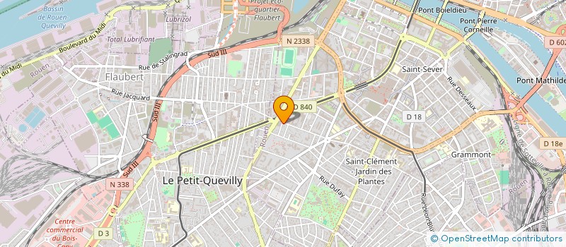 localisation de l'entreprise JOKER à ROUEN