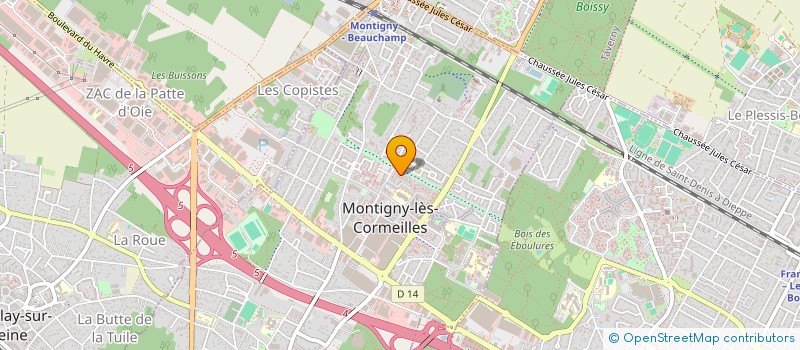 localisation de l'entreprise JOKER ARTIFICES  MONTIGNY-LES-CORMEILLES