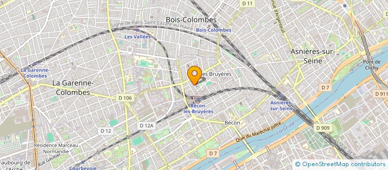 localisation de l'entreprise JOKER ASSURANCES  ASNIERES-SUR-SEINE