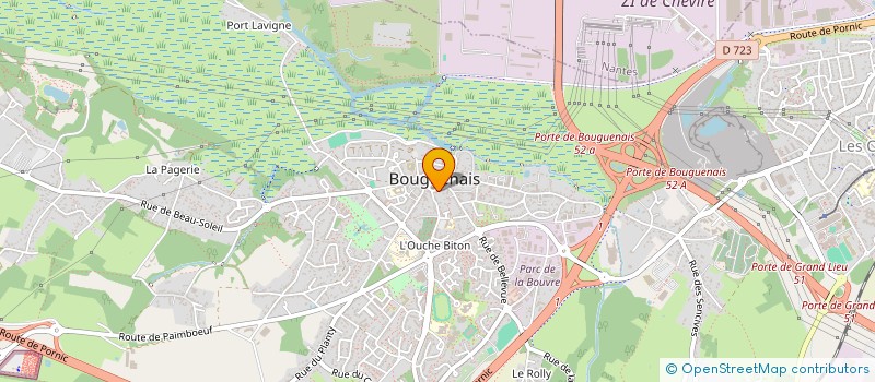 localisation de l'entreprise JOKER CLUB HOUSE à BOUGUENAIS