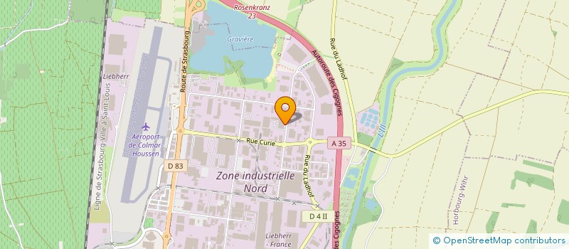 localisation de l'entreprise JOKER COURSES  COLMAR