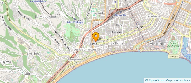 localisation de l'entreprise JOKER MANAGEMENT à NICE