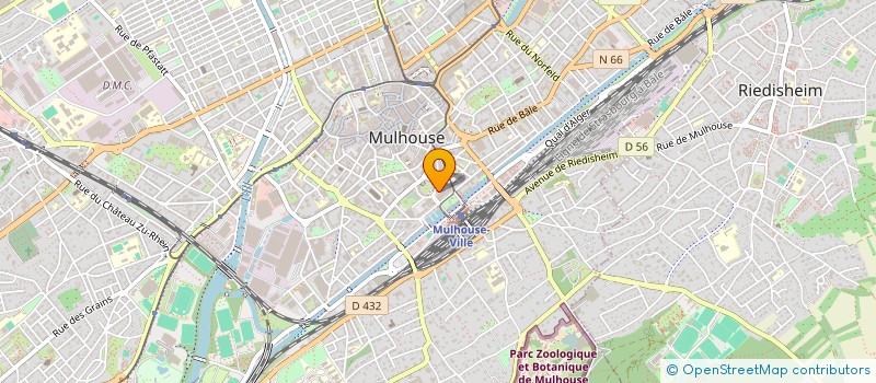 localisation de l'entreprise JOKER PRODUCTIONS  MULHOUSE