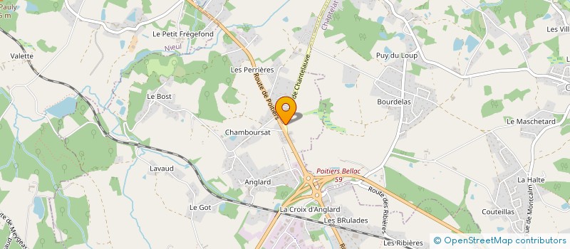 localisation de l'entreprise JOKER SERVICES à COUZEIX