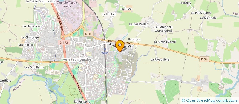 localisation de l'entreprise JOKERS  VERN-SUR-SEICHE