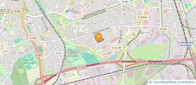 localisation de l'entreprise JOKESA à DUNKERQUE