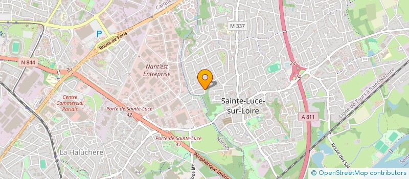 localisation de l'entreprise JOKITORMA  SAINTE-LUCE-SUR-LOIRE