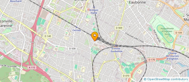 localisation de l'entreprise JOKKOO à ERMONT