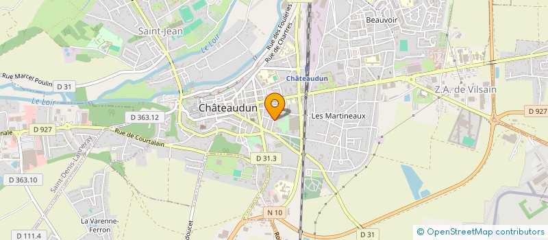 localisation de l'entreprise JOKMM-RAHARISON'S à CHATEAUDUN