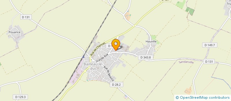 localisation de l'entreprise JOKO'CHANCE (PARTAGEONS NOTRE CHANCE) à BAILLEAU-LE-PIN
