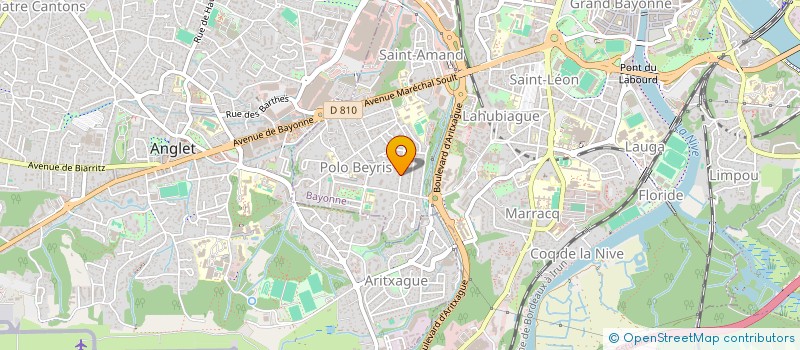 localisation de l'entreprise JOKO PADEL à BAYONNE