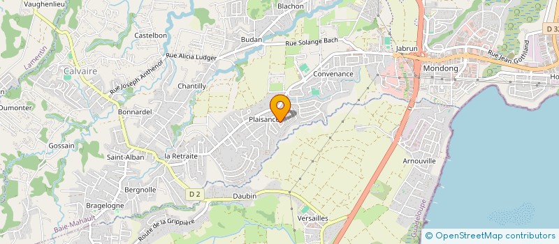 localisation de l'entreprise JOKYWA  BAIE-MAHAULT