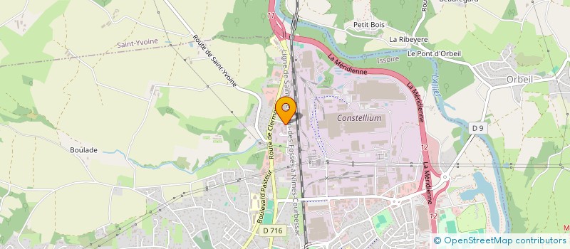 localisation de l'entreprise JOL 2  ISSOIRE