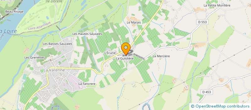 localisation de l'entreprise JOL à MONTREVAULT-SUR-EVRE