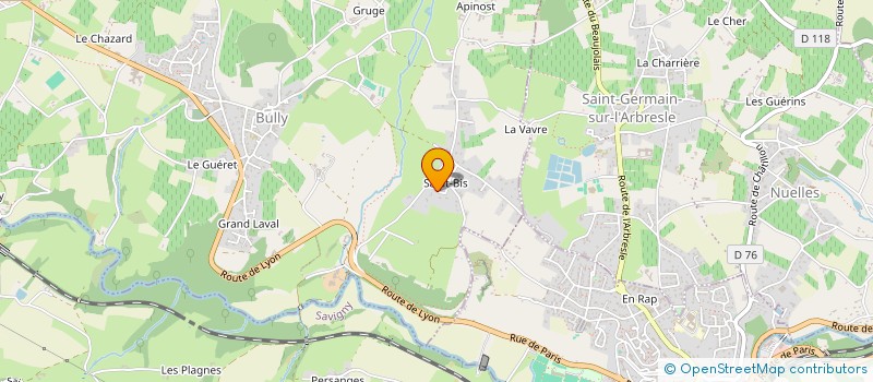 localisation de l'entreprise JOL'S VENDOME  BULLY