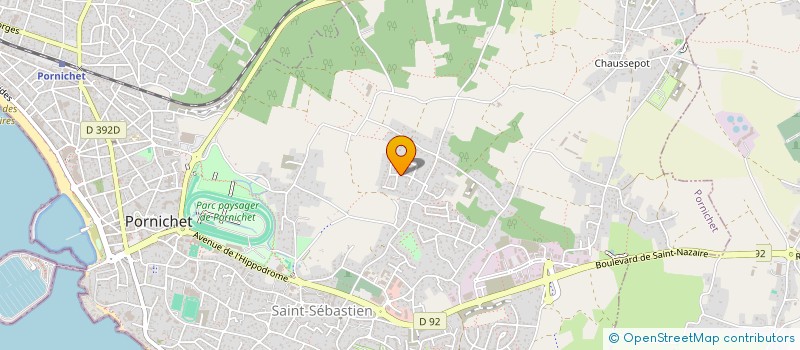 localisation de l'entreprise JOLA à PORNICHET