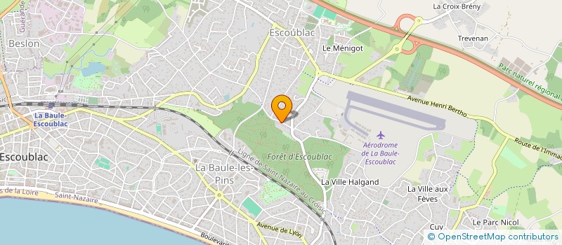 localisation de l'entreprise JOLADOP  LA BAULE-ESCOUBLAC