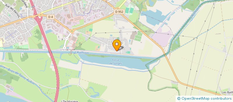 localisation de l'entreprise JOLAG  LES PONTS-DE-CE