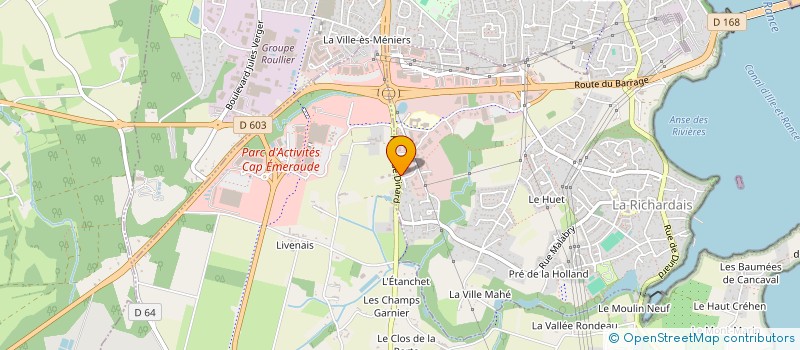 localisation de l'entreprise JOLAGIANCA  LA RICHARDAIS