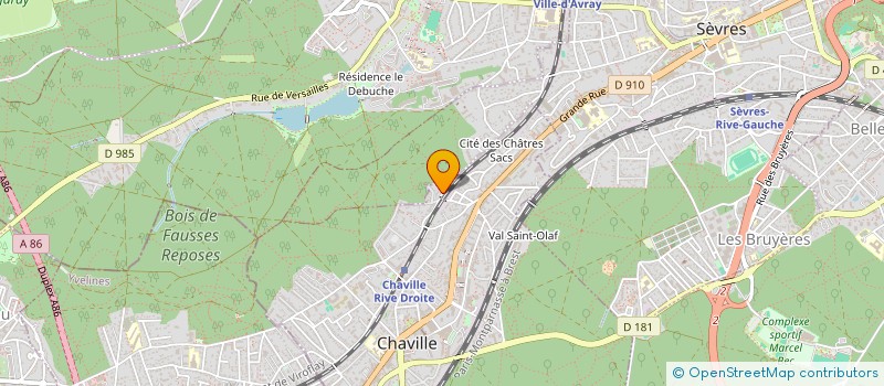 localisation de l'entreprise JOLAININVEST  CHAVILLE