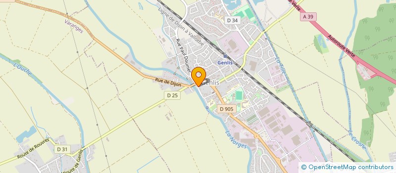 localisation de l'entreprise JOLALE à GENLIS