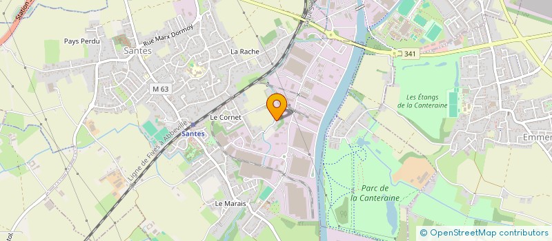 localisation de l'entreprise JOLAPAKA  SANTES