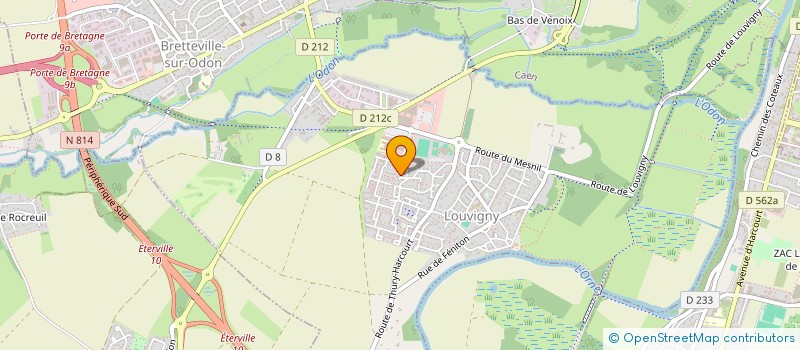 localisation de l'entreprise JOLAS HOLDING  LOUVIGNY